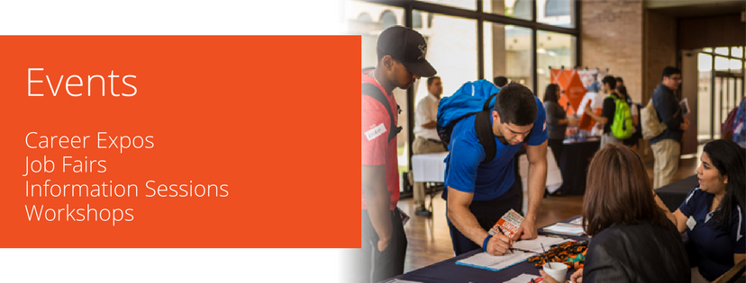 Events - Career Expos, Job Fairs, Information Sessions, Workshops